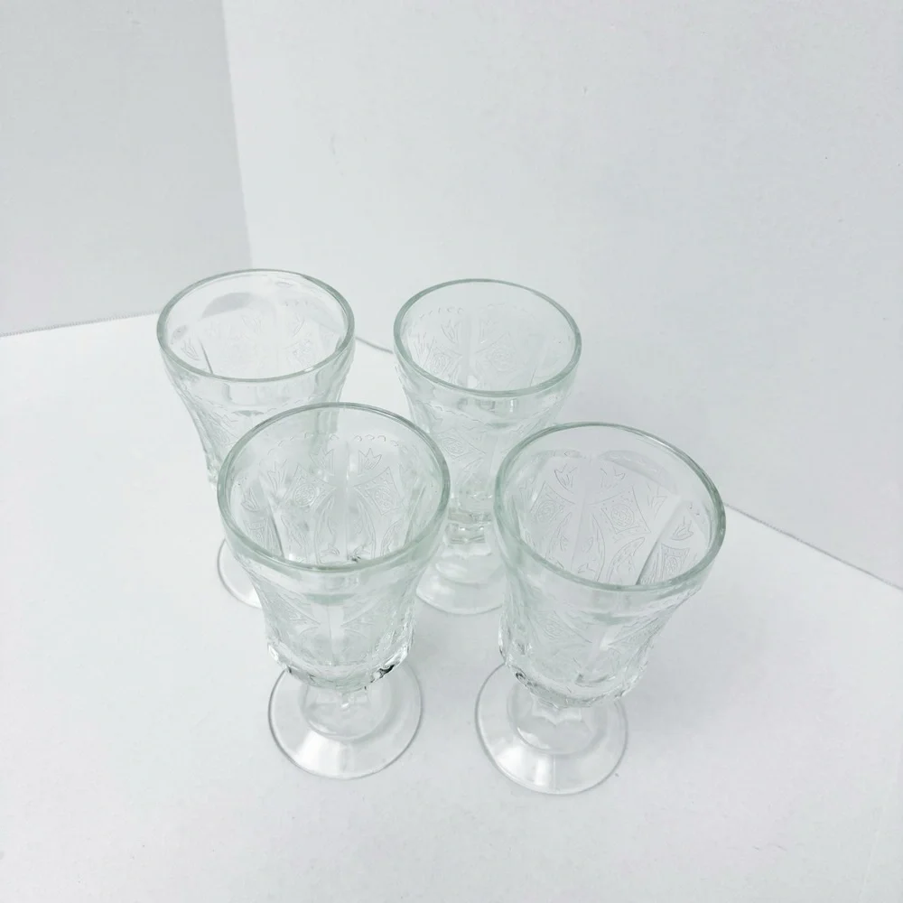 Indiana Glass - Clear Madrid Goblets Set of 4